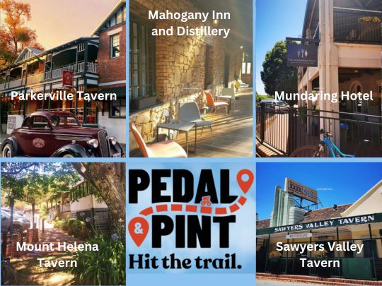 Pedal and Pint - Cycle the Perth Hills Heritage Trail